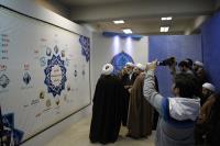 حضور آیت الله جزائری در اولین روز نمایشگاه مدیریت تخصصی مسجد