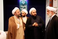حضور آیت الله جزائری در اولین روز نمایشگاه مدیریت تخصصی مسجد