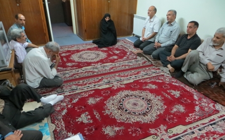 مسجد چهارده معصوم(ع) و دیدار با خانواده شهداء