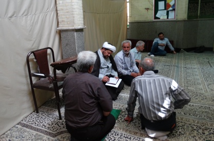 بازدید از مسجد محمدی خیابان ابوذر منطقه هفده