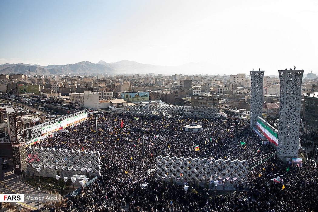 گزارشی از گرامیداشت حماسه 9دی در تهران