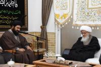 دیدار رئیس مرکز رسیدگی به امور مساجد بامراجع عظام تقلید