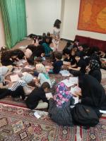 حضور کودکان در زینبیه‌ی مسجد